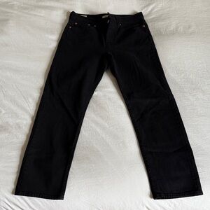 Levi’s Wedgie Straight Leg Black Jeans